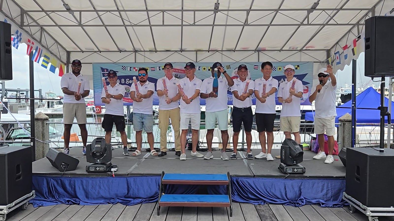 Marina sailing event